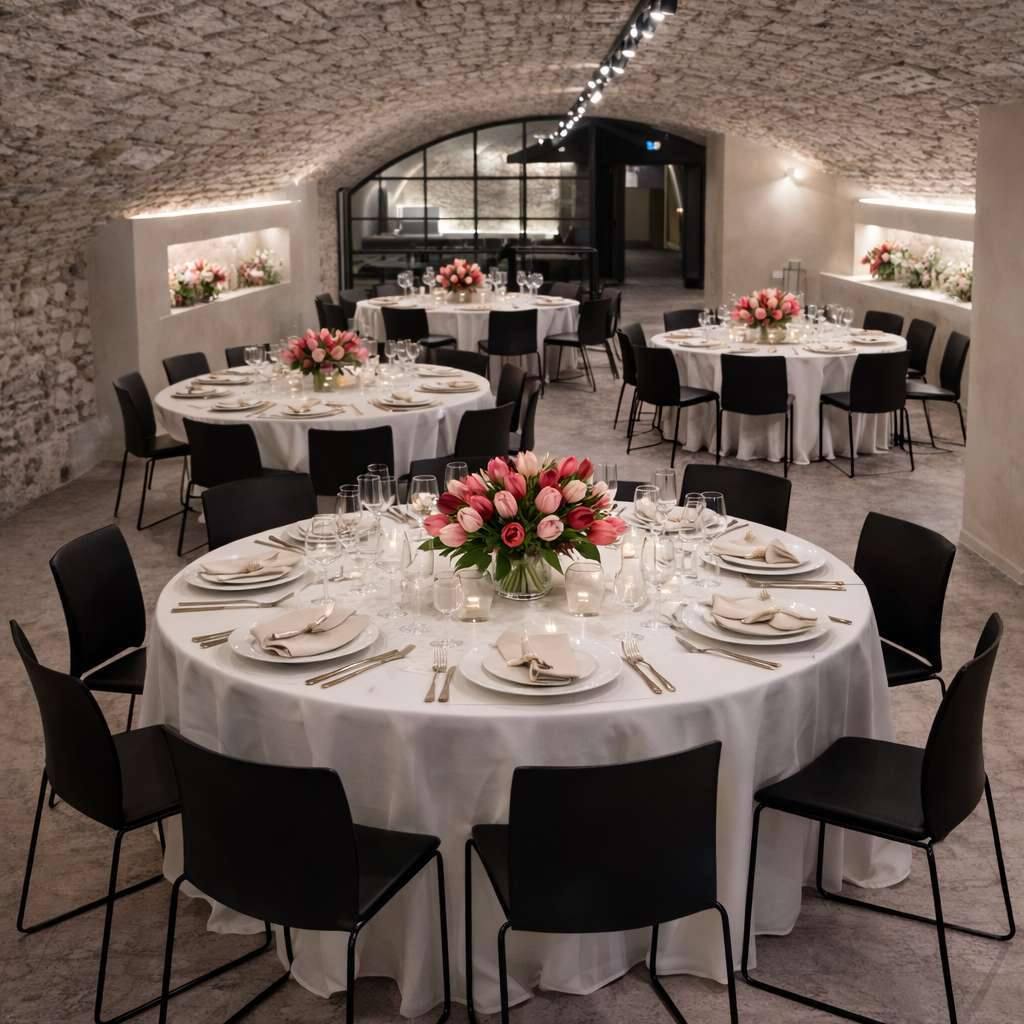 Vous cherchez un lieu pour…
✔️ Organiser une journée de séminaire ?
✔️ Organiser un cocktail ou une conférence ?
✔️ Présenter un nouveau projet à vos collaborateurs ?
✔️ Célébrer un évènement familial ?
Le Caveau et plus particulièrement sa Voûte est le cadre permettant tous ces évènements.
Un espace qui se transforme au rythme de vos envies et de vos projets.
Le matin, il accueille une réunion ou une journée d'étude. À midi, un déjeuner d'équipe. Le soir, un cocktail ou un dîner. Le week-end, il devient le décor d'un anniversaire, d'un mariage ou d'une fête de famille.
Grâce à ses différentes configurations – théâtre, en U, banquet, cocktail ou tables rondes – La Voûte s'adapte naturellement à chaque événement, tout en conservant ce qui fait son charme : l'authenticité des pierres, la convivialité des lieux et le plaisir de recevoir.
🌡️ Un lieu naturellement tempéré, où il fait bon se retrouver, même au cœur de l'été.
📍 A Nuits-Saint-Georges, Il y a des lieux que l'on visite. Et d'autres où l'on crée des souvenirs. Bienvenue aux Clavendiers !
#LesClavendiers #CaveauDesClavendiers #LaVoûte #NuitsSaintGeorges #Bourgogne #Séminaire #Afterwork #Conférence #Cocktail #RéceptionPrivée #ÉvénementProfessionnel #ArtDeRecevoir