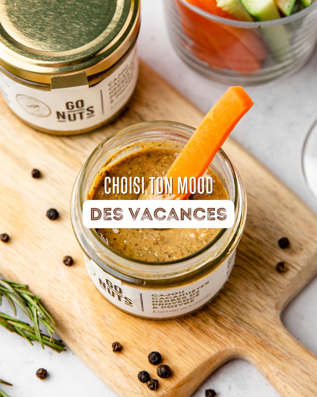 Votre mood des vacances ! 😎 Chez Go Nuts, on est team A3, et vous ? #gonuts #healthyfood