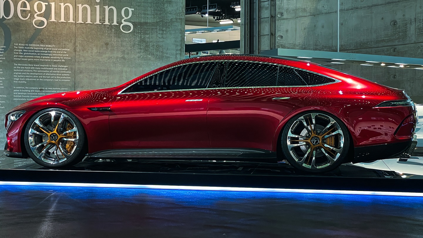 NEW BEGINNING.In the hush of Stuttgart’s Mercedes-Benz Museum, design and emotion collide quietly.Bathed in golden light, the AMG GT Concept feels alive even at rest; every curve tells its own story. Through my lens, I chase those silent narratives — the poetry hidden in steel and speed.#mercedes #amg #gt #fyp #mercedesbenz #conceptcar #stuttgart #germany #car #cars #photography #photo