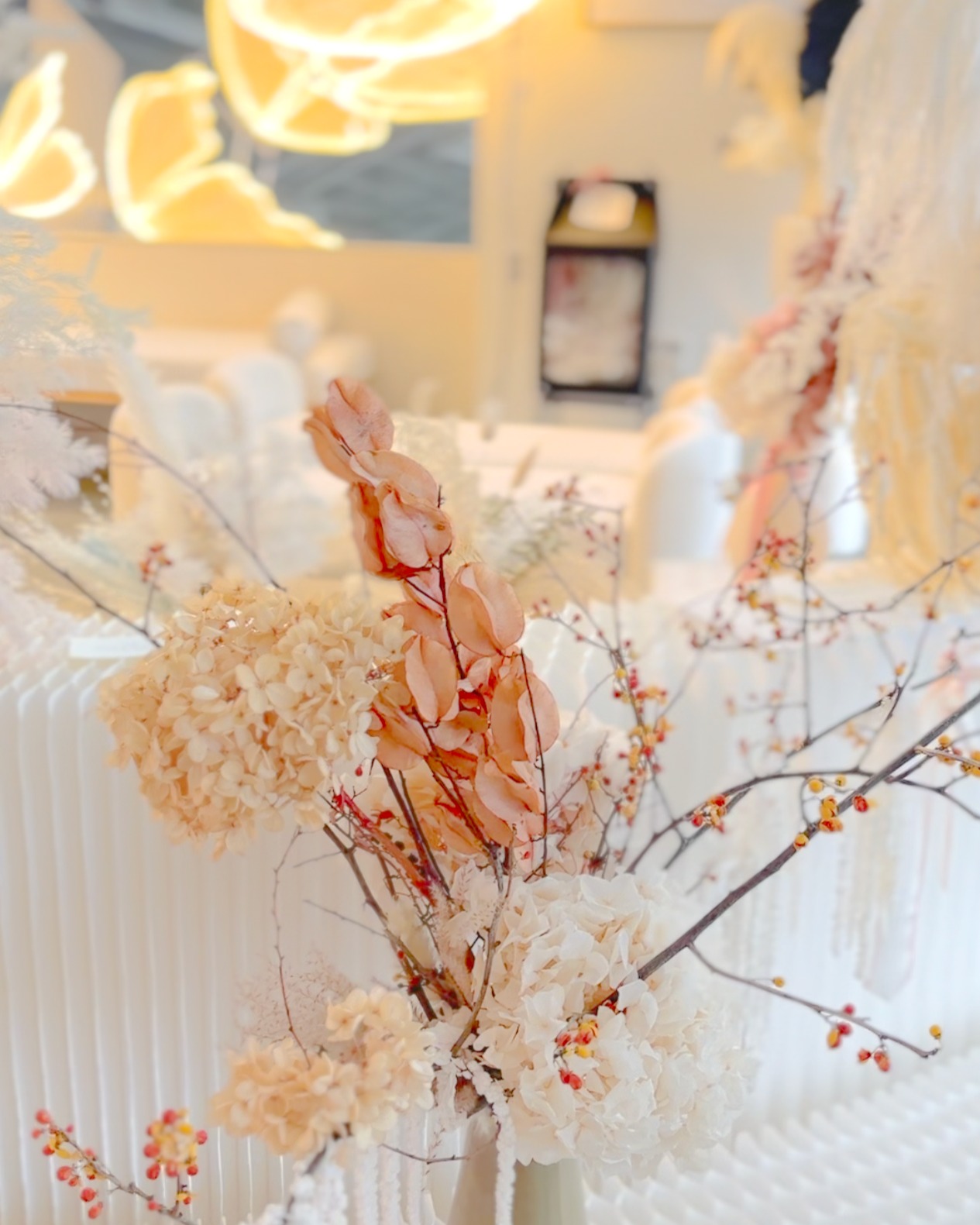 Muted petals, soft light, a whisper of fragrance in the air…
Time slows. Beauty lingers.
For a moment, the world feels gentler 
As if flowers remember something we’ve forgotten.
In 2024, I attended the opening reception of a flower exhibition by the incredibly talented florist and designer Skye Lin, the founder of Pinker Times. @pinkertimesofficial 
The Pinker Times exhibition was light, immersive, and full of emotion. The main attraction, of course, was the flower sculptures: delicate compositions of preserved and silk flowers in different colors, textures, and shapes. I was mesmerized by Skye’s signature palette: soft, muted tones that carry a sense of quiet sophistication and tangible elegance. Each arrangement felt alive, almost as if the flowers were dancing together in a slow, graceful ballet.
Read the full story "Immortal Petals The Pinker Times Silk Flower Exhibition That Makes You Rethink Beauty" on my blog, link in the bio. 
.
.
.
.
.
.
.
.
#flowers #roses #pinkroses #fineartphotography #fineartphotography #photographyisart #photographylover #flowerexhibition #fineartprints #fineartphotoprints #artwork #artofphotography #photoart #flowerbouquets #naturephotos #colors #beautiful #flowerphotography #flowerphoto #flowersarrangement