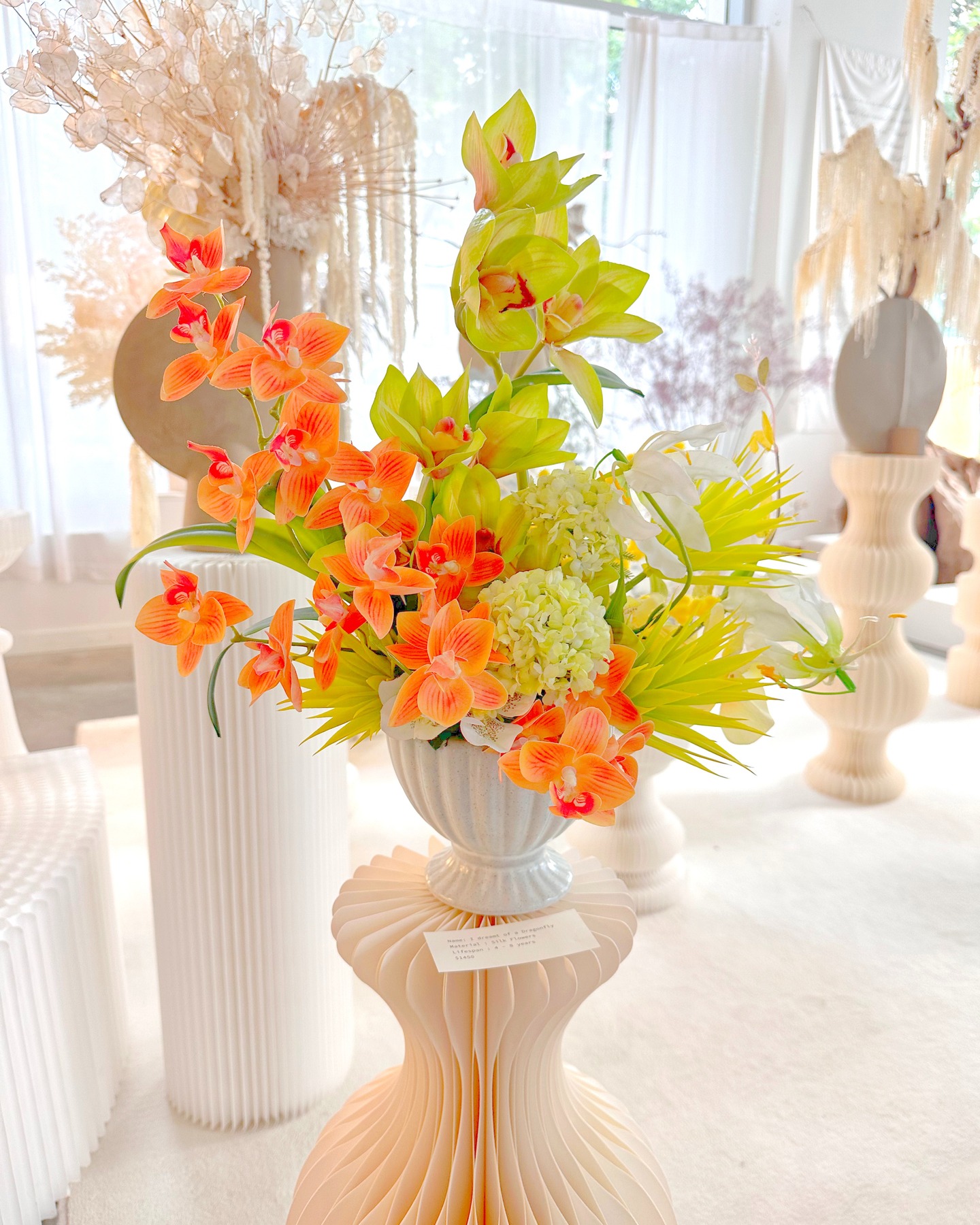 Muted petals, soft light, a whisper of fragrance in the air…
Time slows. Beauty lingers.
For a moment, the world feels gentler 
As if flowers remember something we’ve forgotten.
In 2024, I attended the opening reception of a flower exhibition by the incredibly talented florist and designer Skye Lin, the founder of Pinker Times. @pinkertimesofficial 
The Pinker Times exhibition was light, immersive, and full of emotion. The main attraction, of course, was the flower sculptures: delicate compositions of preserved and silk flowers in different colors, textures, and shapes. I was mesmerized by Skye’s signature palette: soft, muted tones that carry a sense of quiet sophistication and tangible elegance. Each arrangement felt alive, almost as if the flowers were dancing together in a slow, graceful ballet.
Read the full story "Immortal Petals The Pinker Times Silk Flower Exhibition That Makes You Rethink Beauty" on my blog, link in the bio. 
.
.
.
.
.
.
.
.
#flowers #roses #pinkroses #fineartphotography #fineartphotography #photographyisart #photographylover #flowerexhibition #fineartprints #fineartphotoprints #artwork #artofphotography #photoart #flowerbouquets #naturephotos #colors #beautiful #flowerphotography #flowerphoto #flowersarrangement