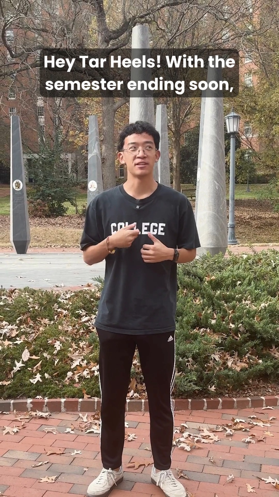 It's timmmmeeee! ❄️🎶 Winter break is almost here! We asked Tar Heels what they are excited for heading into the holidays.