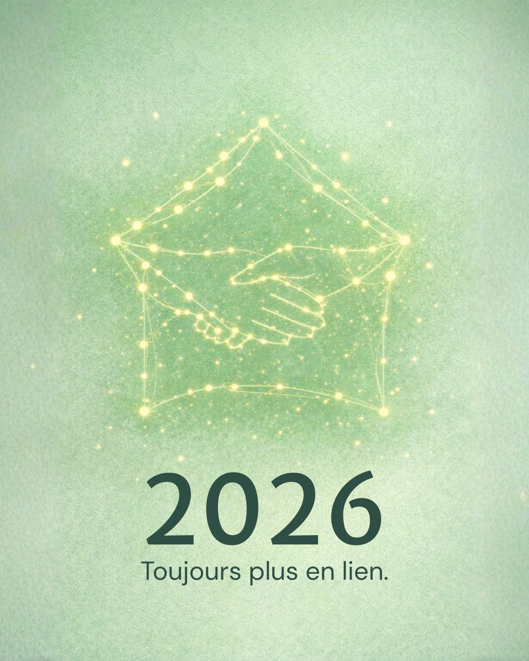 2026.
Toujours plus en lien.
Merci aux salarié·e·s, bénévoles et partenaires
qui font vivre ce lien, chaque jour.
Belle année 2026.
#voeux2026 #fondationmaisondeschamps #lien #solidarité