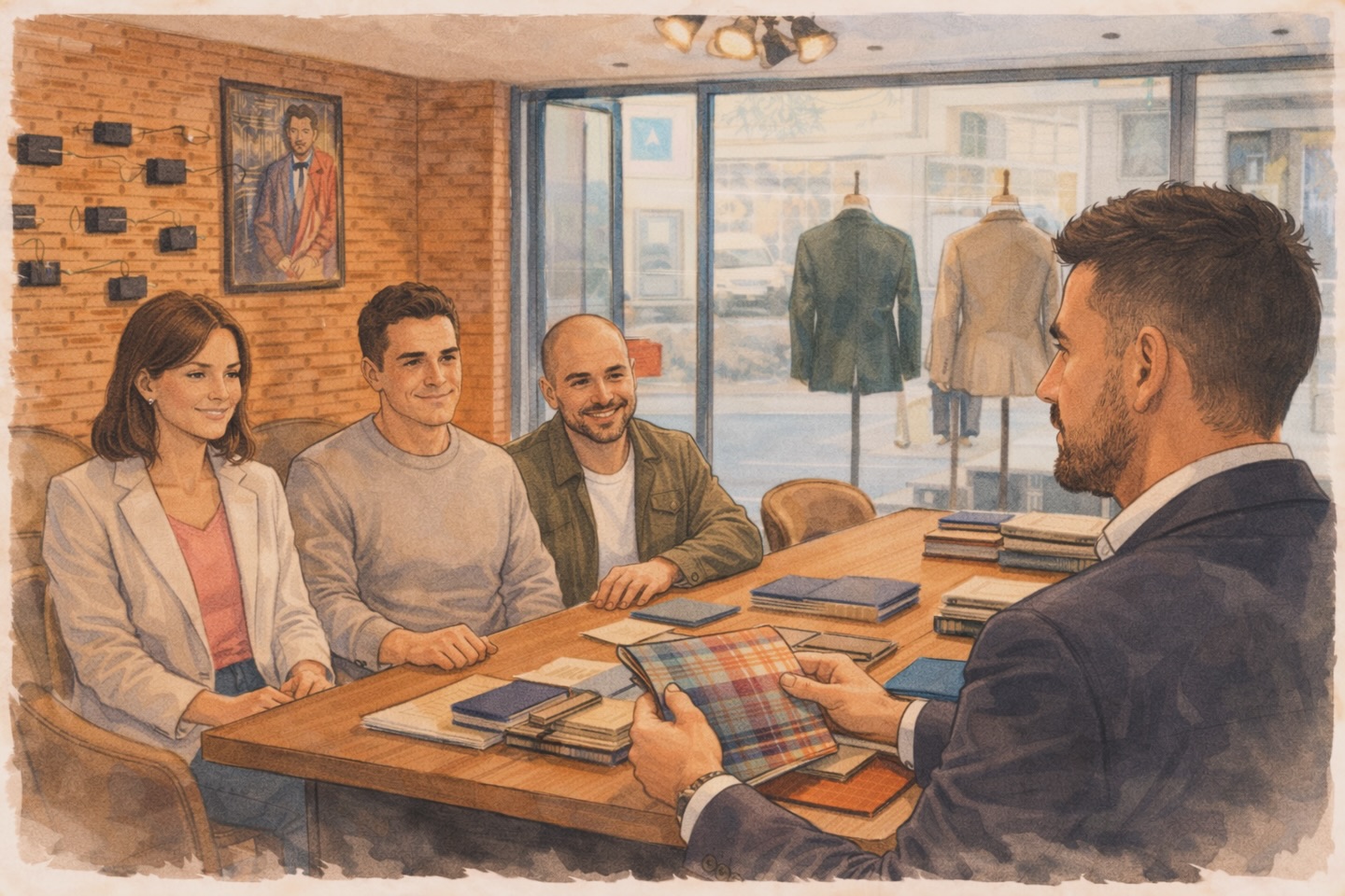 Bonjour à tous 👋
Ces derniers jours, nous avons constaté une très forte activité sur notre site,
avec plus de demandes de renseignements que l’an dernier à la même période.
Comme chaque année, nous savons que les demandes arrivent souvent d’un seul coup,
mais cette fois, tout indique que l’afflux sera plus important et plus soudain.
Pour continuer à répondre à chaque demande dans de bonnes conditions,
tout en conservant ce qui fait l’ADN de Moret & Co,
nous souhaitions simplement rappeler notre fonctionnement.
Nous travaillons exclusivement sur rendez-vous,
avec un rendez-vous découverte :
– sans engagement,
– 100 % privatisé,
– d’une durée d’environ 1h30.
Ce temps est essentiel pour comprendre votre projet,
vos envies, votre style et votre manière de porter vos vêtements.
Nous ne sommes pas dans une logique de volume ou de production à la chaîne,
mais dans une approche précise, humaine et constructive.
Cette année encore, nous avons également souhaité rendre le sur-mesure plus accessible,
sans jamais faire de compromis sur la qualité de fabrication ni sur le choix des tissus.
Nous avons donc imaginé un pack mariage complet,
pensé pour accompagner les futurs mariés,
avec une proposition équilibrée, accessible et fidèle à notre exigence artisanale.
👉 Pack à découvrir exclusivement en boutique.
Plus d’informations lors d’un rendez-vous ou par téléphone.
Au plaisir de vous accueillir en boutique
et de continuer à créer ensemble de magnifiques pièces,
avec cette année encore de nouveaux styles, de nouvelles idées…
et quelques surprises à découvrir très bientôt…
👉 Si vous souhaitez nous rencontrer,
il est préférable de ne pas attendre la dernière minute
et de prendre rendez-vous directement via le lien indiqué.
⬇️⬇️⬇️⬇️
https://moret-and-co.com/contact/
Pour toute question en amont :
📩 contact@moret-and-co.com
📞 06 19 62 21 18
💬 ou message privé Instagram.
À très vite en boutique 😎🤘
Geoffrey