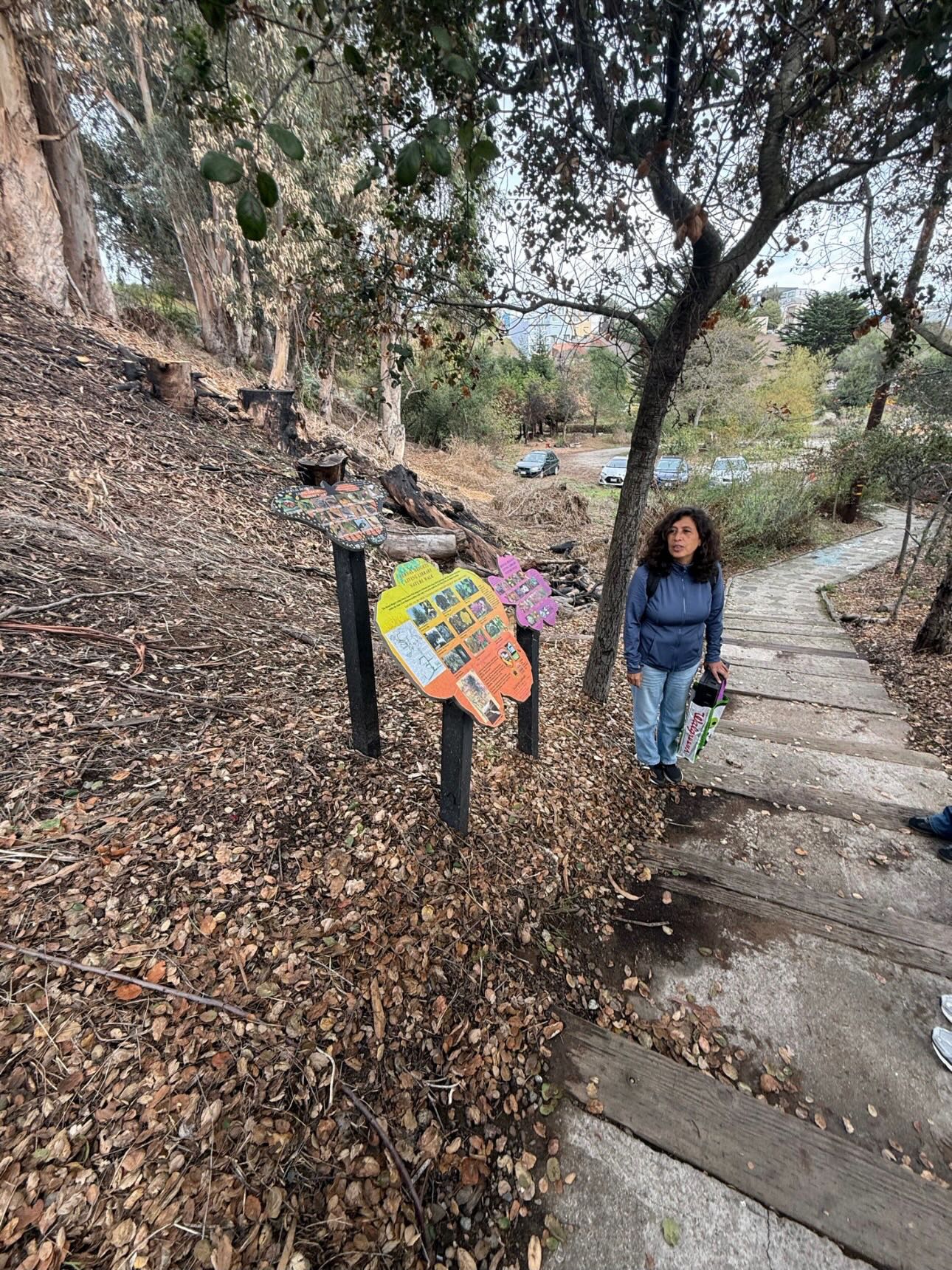 We spent the day exploring San Francisco’s natural landscapes to cultivate a deeper understanding of the land we inhabit and the responsibility of thoughtful stewardship. Our nearly five-mile walk led us to the panoramic vistas of Twin Peaks before concluding at the Botanical Garden and Japanese Tea Garden in Golden Gate Park, where we reflected on the presence and importance of green spaces within an urban city.