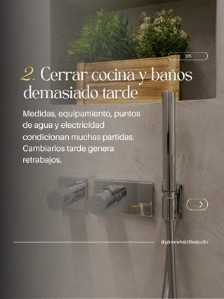 Una decisión tomada demasiado tarde puede obligar a rehacer trabajo que ya estaba resuelto.
Distribución, cocina y baños, iluminación o materiales: cuanto más avanzadas están la obra y las compras, más caro puede ser cambiar una decisión importante.
Planificar bien también es controlar el presupuesto.
Guarda este carrusel si estás preparando una reforma.
#GlowRehabilita #ReformaIntegral #Interiorismo #Planificacion #SantCugat
—
Una decisió presa massa tard pot obligar a refer feina que ja estava resolta.
Distribució, cuina i banys, il·luminació o materials: com més avançades estan l’obra i les compres, més car pot ser canviar una decisió important.
Planificar bé també és controlar el pressupost.
Guarda aquest carrusel si estàs preparant una reforma.
#GlowRehabilita #ReformaIntegral #Interiorisme #Planificació #SantCugat